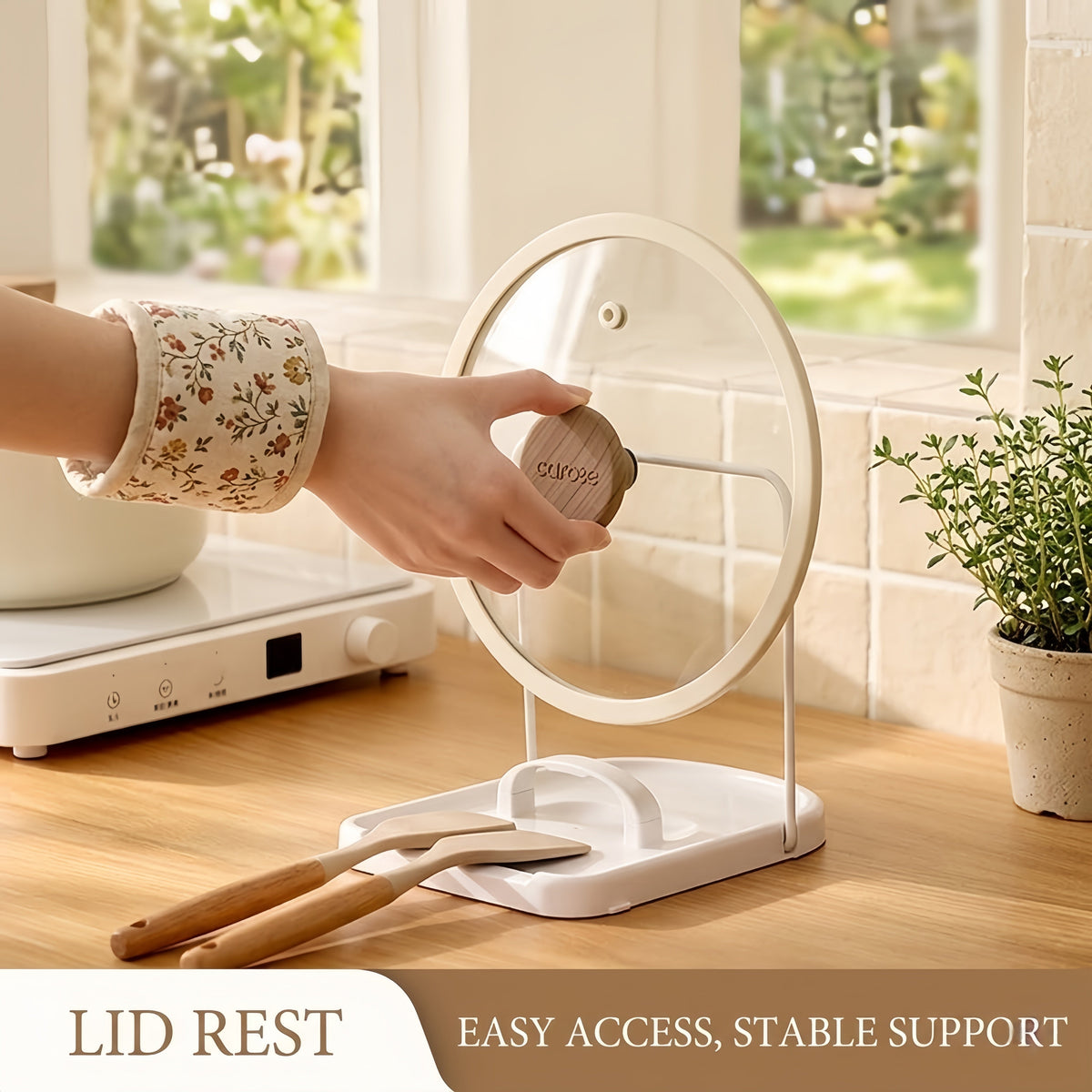 Foldaway Pot Lid Rack
