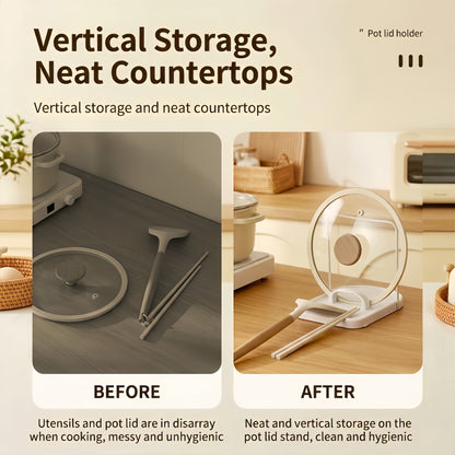 Foldaway Pot Lid Rack